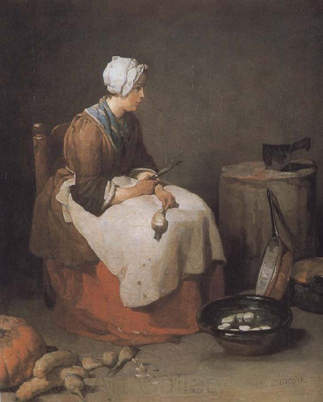 Jean Baptiste Simeon Chardin Exhausted radish skin s mother Germany oil painting art